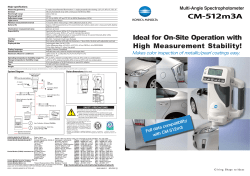 Multi-Angle Spectrophotometer CM-512m3A