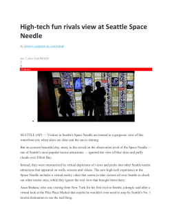High-tech fun rivals view at Seattle Space Needle