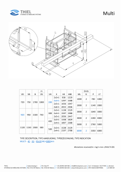 m Grids VD VB B 2G VH E HE HBE ML G P LT 720 750 1700 1000