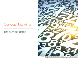 CLPS 1291.3a.ConceptLearning