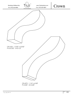CR 6375 - 1-1/4" x 6-3/8" P=4-3/8" - D=4-5/8" CR