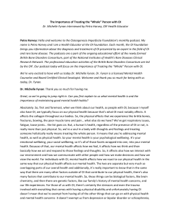 podcast transcription - Osteogenesis Imperfecta Foundation