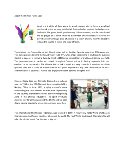 About the Chinese Hacky Sack