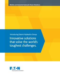 Innovative solutions that solve the world`s toughest challenges.
