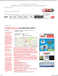 ACE INDUSTRIAL SUPPLY