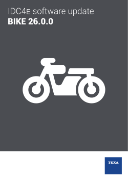 IDC4E software update BIKE 26.0.0