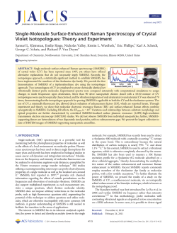 Single-Molecule Surface-Enhanced Raman