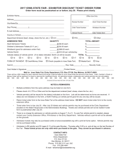 Competition - Iowa State Fair