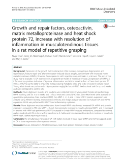Growth and repair factors, osteoactivin, matrix