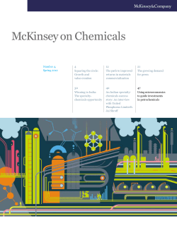 McKinsey on Chemicals