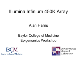Illumina Infinium 450K Array