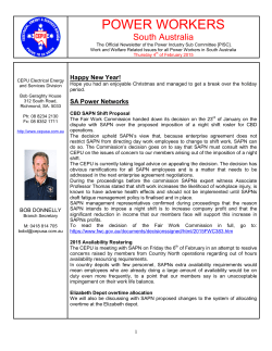 February 2015 &ndash; Power Workers