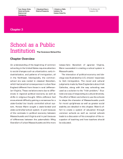 School as a Public - McGraw Hill Higher Education