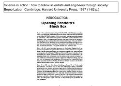 Opening Pandora`s Black Box