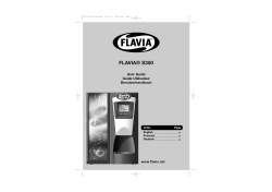 flavia-s350-user