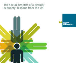 The social benefits of a circular economy: lessons