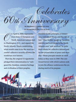 n April 4, 1949, representa - Association of the United States Army