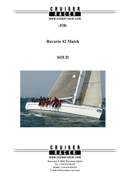 Bavaria 42 Match - Cruiser
