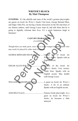 Preview Script - Heuer Publishing