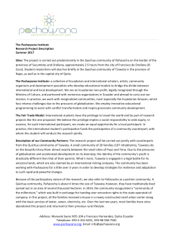 Read the proposal. - Buffett Institute