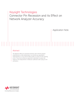 Connector Pin Recession and its Effect on Network