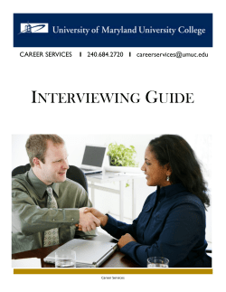 Interviewing Guide
