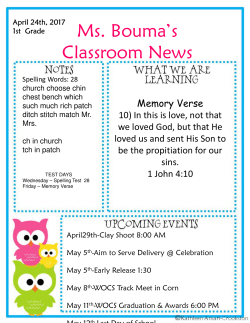 Class Note for Feb. 27