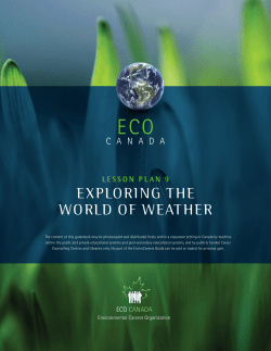 exploring the world of weather