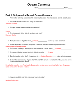 Ocean Currents