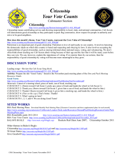Citizenship - Great Salt Lake Council