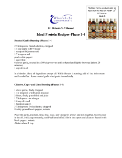 Ideal Protein Recipes-Phase 1-4