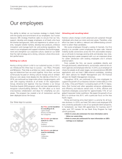 Our employees