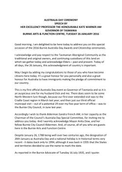 australia day ceremony speech by her excellency professor the