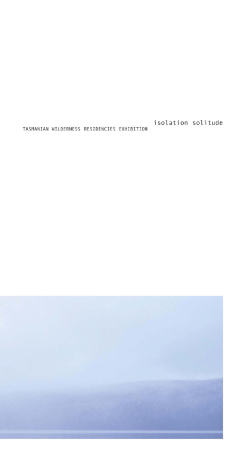 isolation solitude - ResearchOnline@JCU