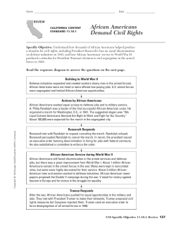 11.10.1 African Americans Demand Civil Rights