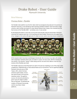 Drake Robot - User Guide