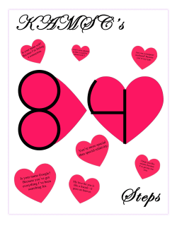 84 Steps 2016-17 Issue 4 - Valentine`s Day Edition