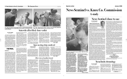 News Sentinel vs. Knox Co. Commission