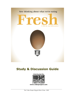 FRESH Discussion Guide 2