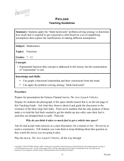 Payload - The Futures Channel