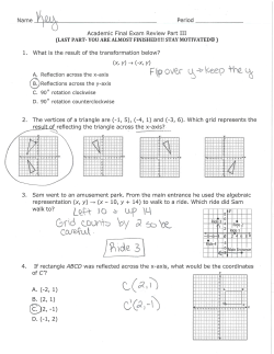 Academic Spring Sem Exam Review_Part 3_ANSWER KEY