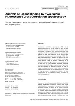 Analysis of Ligand Binding by Two
