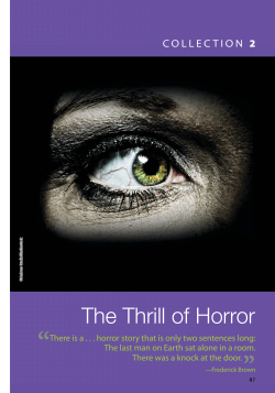 The Thrill of Horror