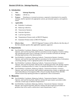 A. Introduction 4.6. Transmission Owners (only in ERCOT Region