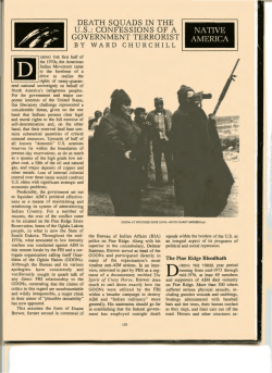 death squads in the us: confessions of a