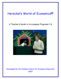 Herschel`s World of Economics