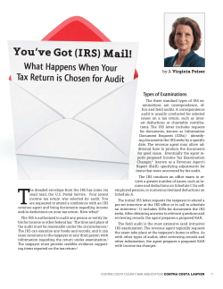 You`ve Got (IRS) Mail!