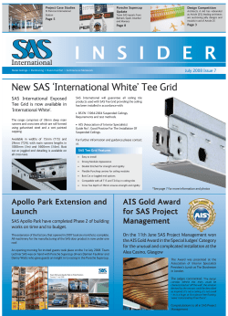 insider issue 7 - SAS International