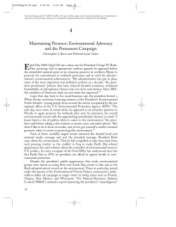 Maintaining Presence - University of Vermont