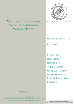 Homeland, boundary, resource : the collision of